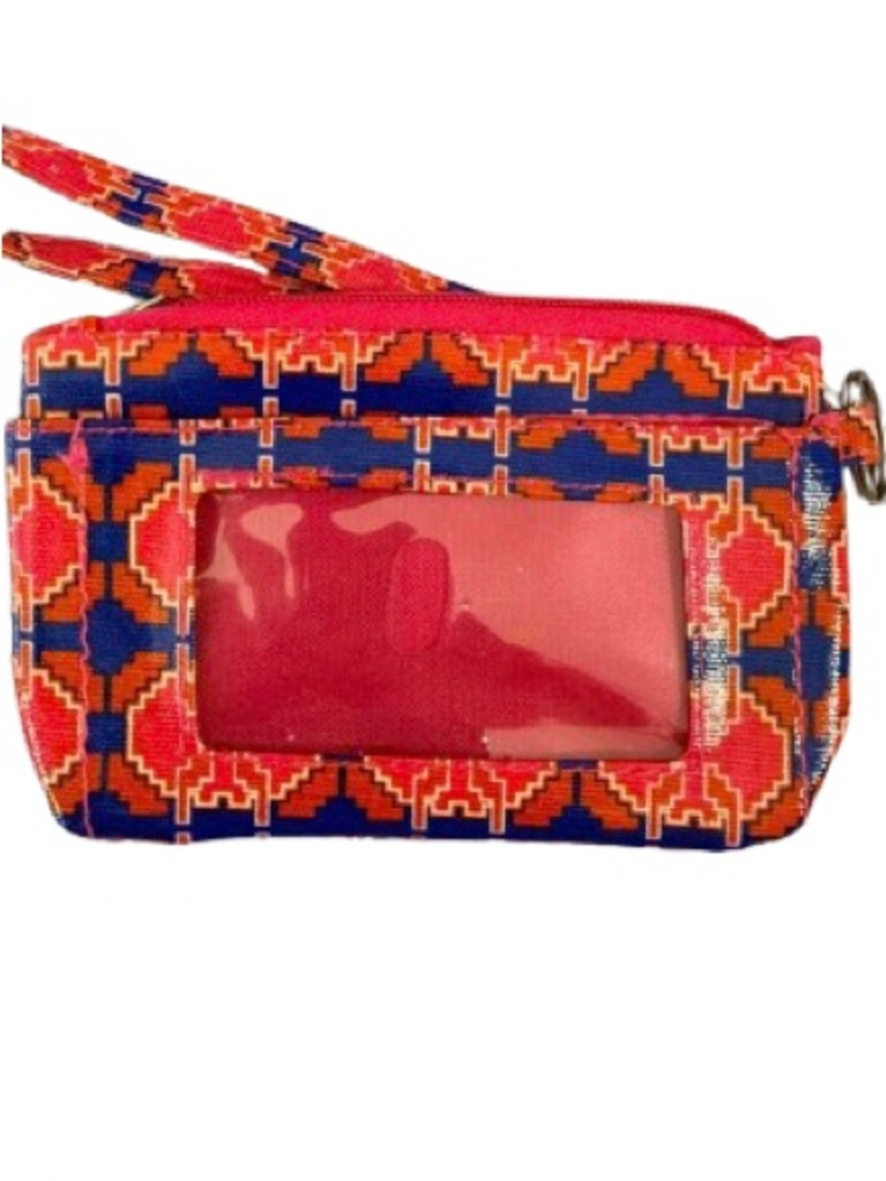 Wristlet Aztec print - zip- card holder